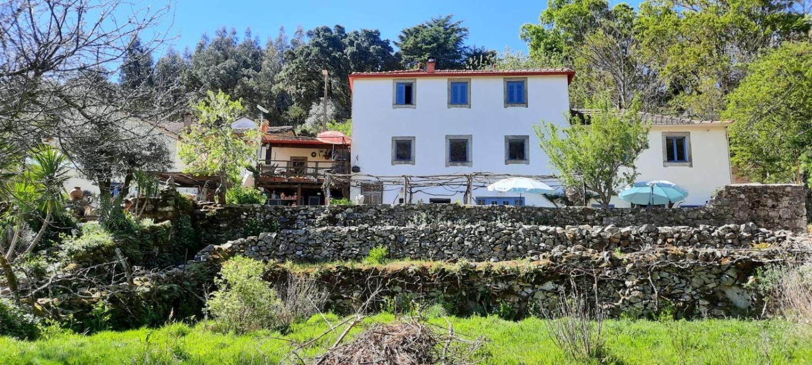 Ferienwohnung Casa Ribeira Coentral Das Barreiras Exterior foto